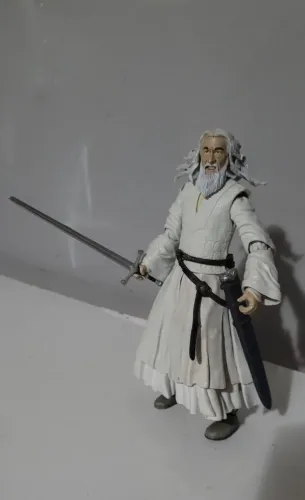 Boneco gandalf toybiz senhor dos aneis action figure lord of rings