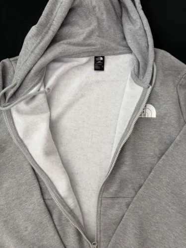 moletom north face cinza