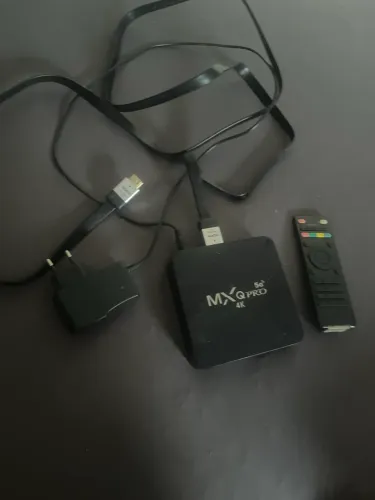 Smart Box 4K HD Compatível com TV | Conexões HDMI e AV, Wi-Fi Dual Band 2.4G/5G