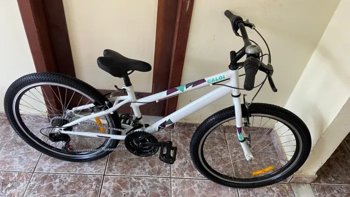 Bicicleta aro 24 infantil Caloi Max 21 marchas com rodas aéreo!!