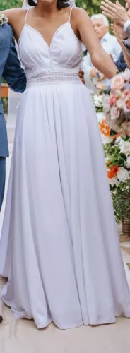 Vestido de Noiva e Véu