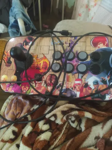 Controle Arcade de Pc,ps3 ps4 cabo de 2 metros personalizado com tecnologia hall