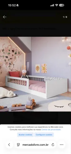 Cama Montessoriana Infantil