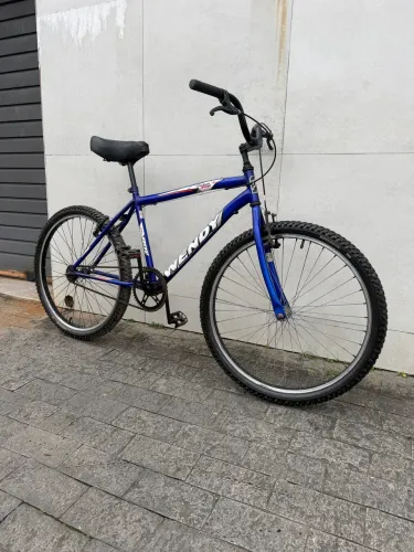 Bicicleta aro 26 revisada com nota apenas pegar e anda