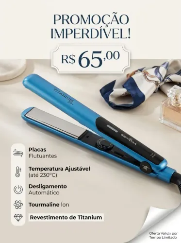 Chapinha Britânia Titanium 35W Bivolt nova embalada e na caixa