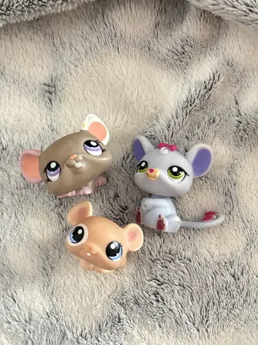 Littlest petshop lote roedores