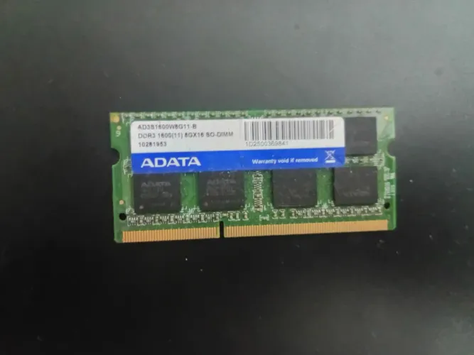 Memória DDR3 1600 8GB