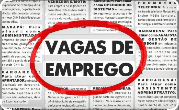 Vaga de emprego