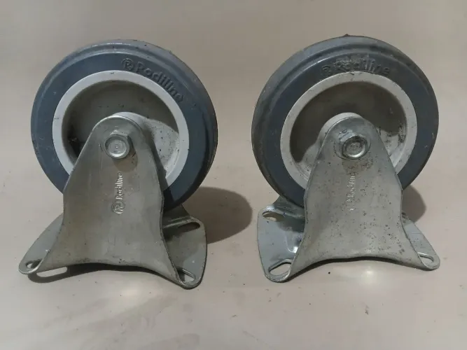 2 rodizios rodoline 4"