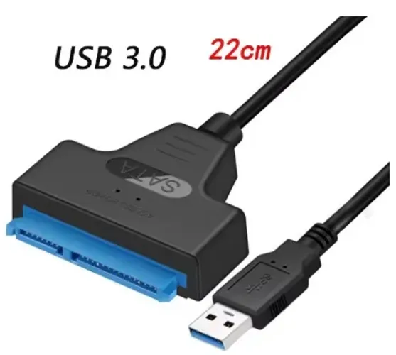 Adaptador SATA USB 3.0 para SSD Case HD