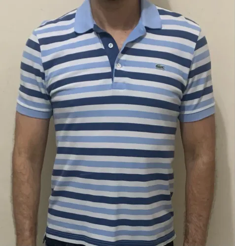 Camiseta masculina, marca original Lacoste