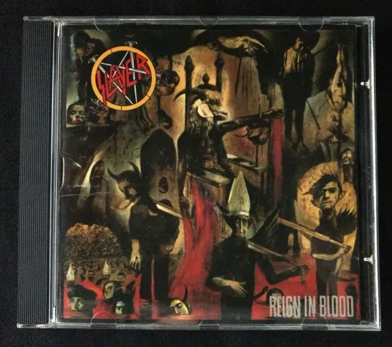 Cd Slayer - Reign In Blood Nacional Sonopress 1995 em bom estado Thrash Metal 