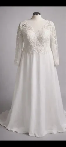 Vestido de noiva Plus size