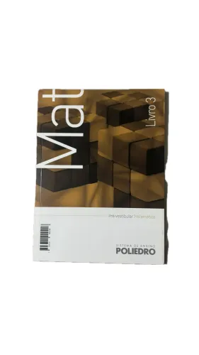 Livro Pré vestibular Poliedro - Matemática 