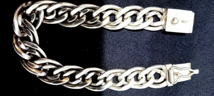 Pulseira prata genuína 925