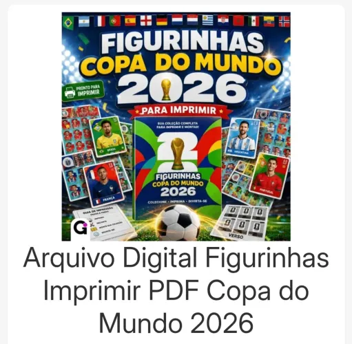 Figurinhas Copa do Mundo 2026