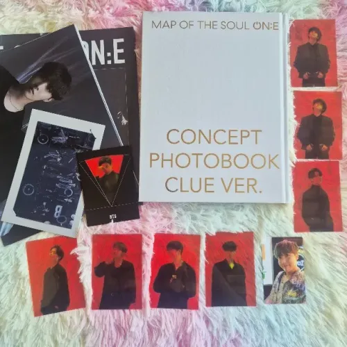 BTS Map Of The Soul On: E Concept Photobook CLUE ver
