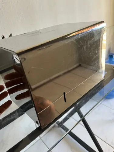 Porta papel toalha inox globo