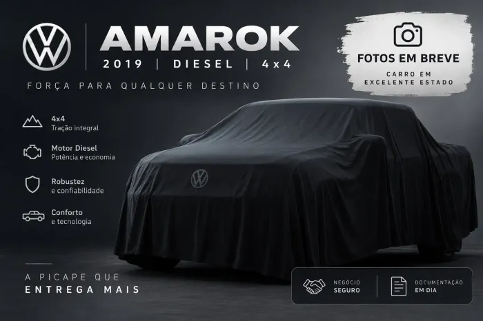 Volkswagen Amarok Comfor. CD 2.0 TDI 4X4 Dies. Aut. 2019