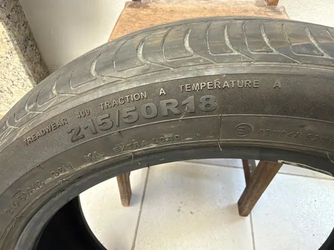 Pneus 215/50 r18
