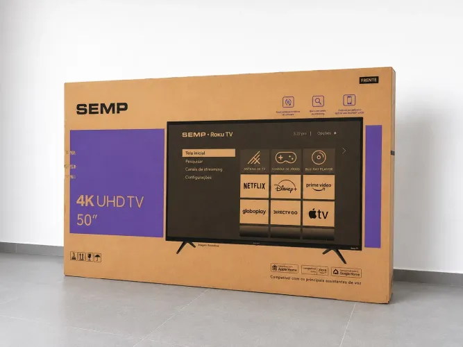 Tv 50 Semp Smart 4k NOVA/LACRADA