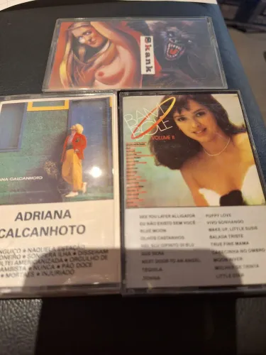 Fita Cassette de Skank, Adriana Calcanhoto e tema de novela!!!