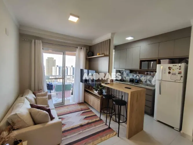 Apartamento com 2 quartos, sendo 1 suíte para alugar, 63 m² por R$ 3.018/mês - Condomínio