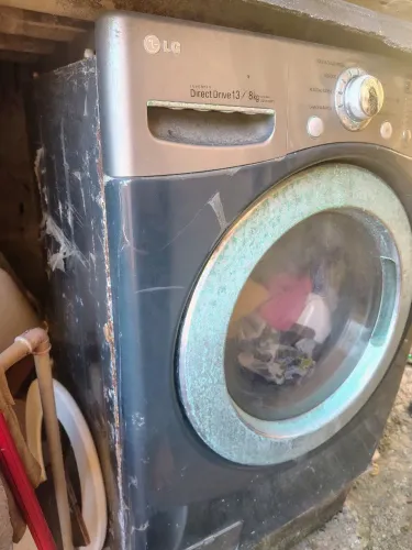 LAVA E SECA LG 8KG - RETIRADA DE PEÇAS