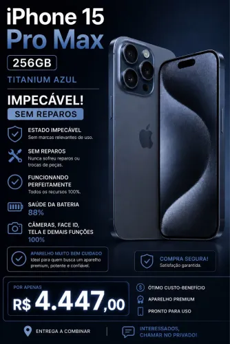 iPhone 15 pro max 