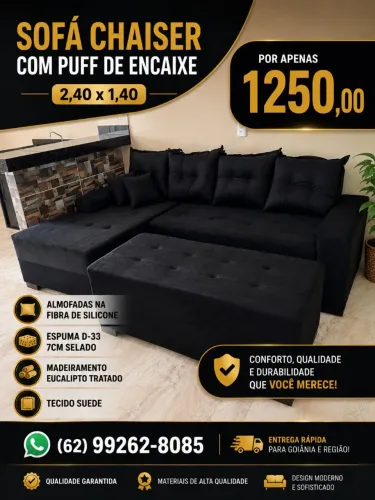 SOFÁS DIRETAMENTE DA FÁBRICA