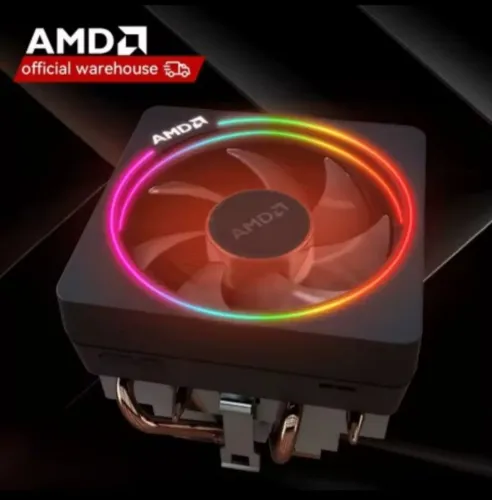 Novo - Cooler AMD Wraith Prism Original RGB - compatível Ryzen R3/R5/R7 AM4/AM5