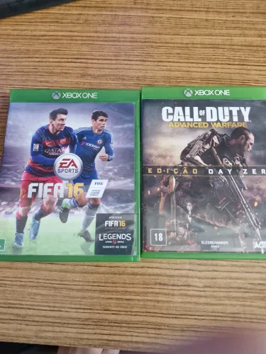 Fifa 16 e CoD AW Xbox One - Usados