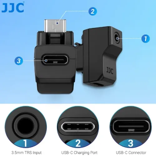 Adaptador microfone Insta 360 X4