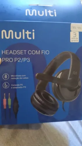 Fone headset pro p2/p3
