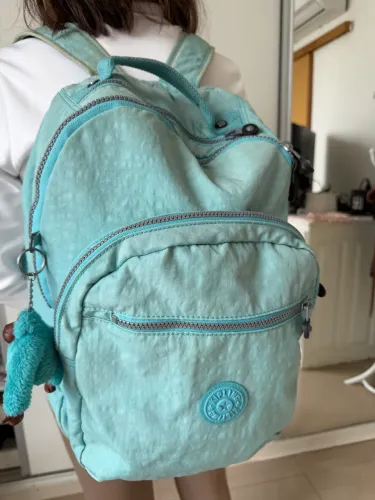 Mochila Verde Água Kipling Original