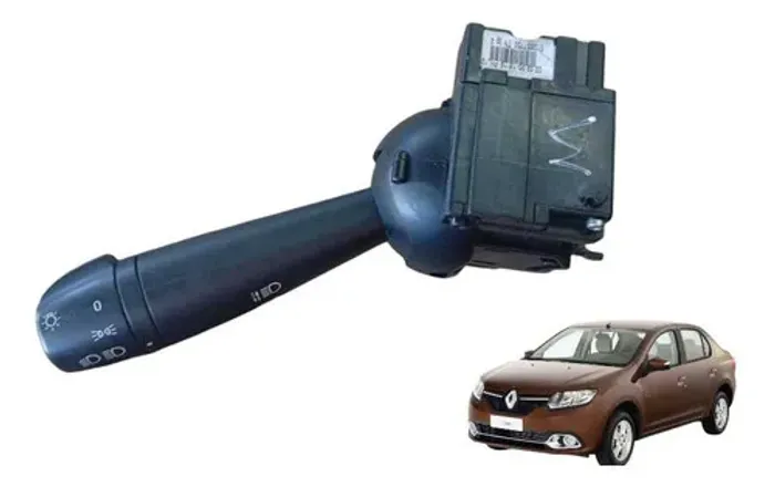 Comando Seta Renault Logan Sandero Sem Milha 2015 A 2016