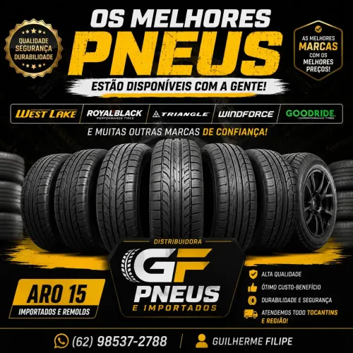 Os melhores pneus da região do Tocantins