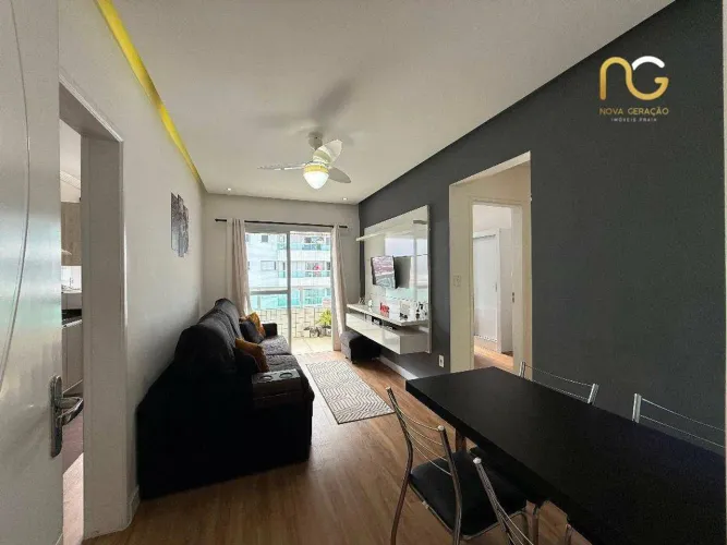 Apartamento com 2 dormitórios à venda, 57 m² por R$ 420.000,00 - Ocian - Praia Grande/SP