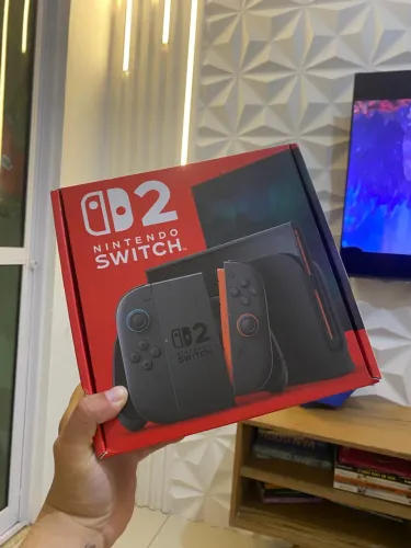 Nintendo Switch 2 256GB Novo, Lacrado na Caixa - Completo