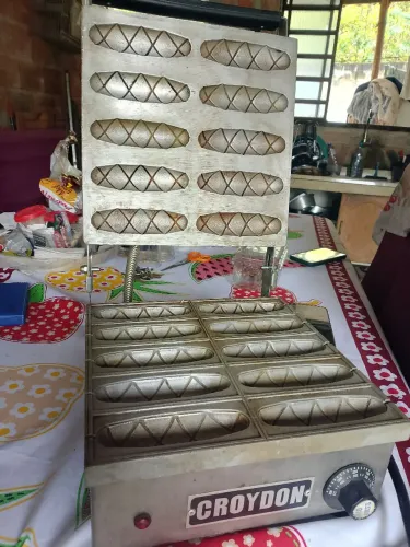 Máquina de crepe profissional croydon