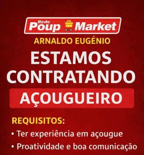 VAGA DE EMPREGO AÇOUGUEIRO