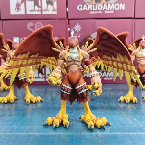 Action Figure Garudamon Digimon Colecionável Anime Premium 19cm