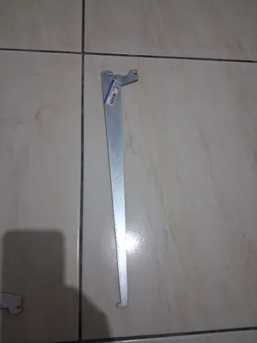 Suporte para Trilho Cremalheira Prateleira Parede 