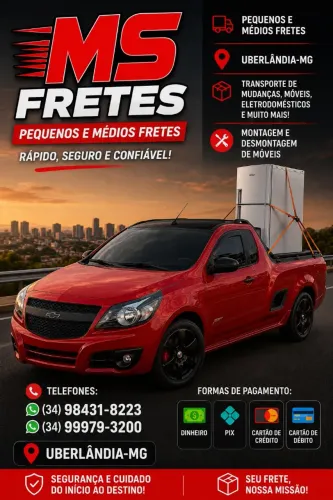 Fretes Uberlândia e Região