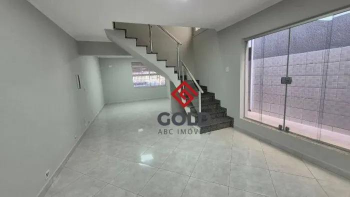 Sobrado com 3 dormitórios para alugar, 165 m² por R$ 6.376,00/mês - Vila Alpina - Santo An