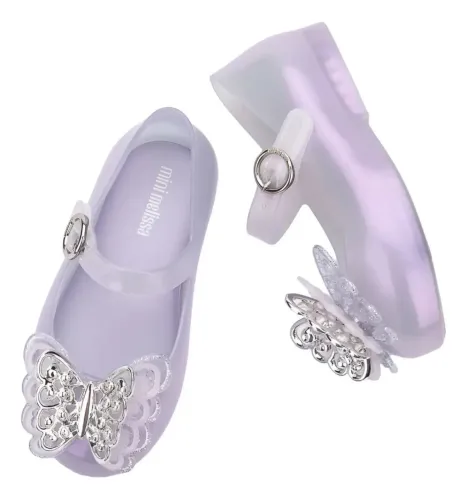 Mini Melissa borboleta TAM 17/18