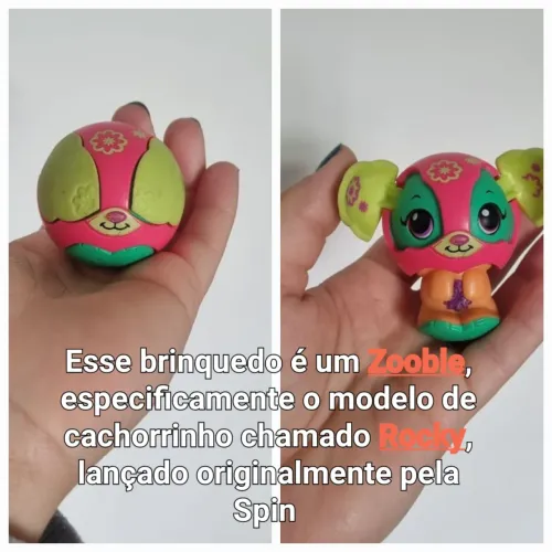 ZOOBLE Cachorrinha clamando Rock 