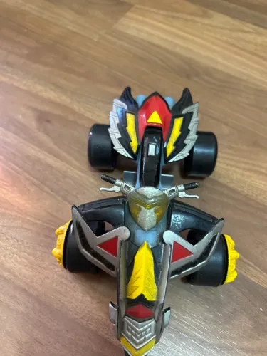 Power Rangers Mystic Force Dragon Tracker veículo somente Bandai 2005. 