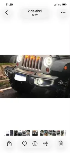 Parachoque Jeep Wrangler
