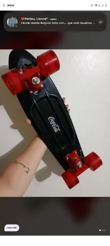 Skate Coca-cola novo
